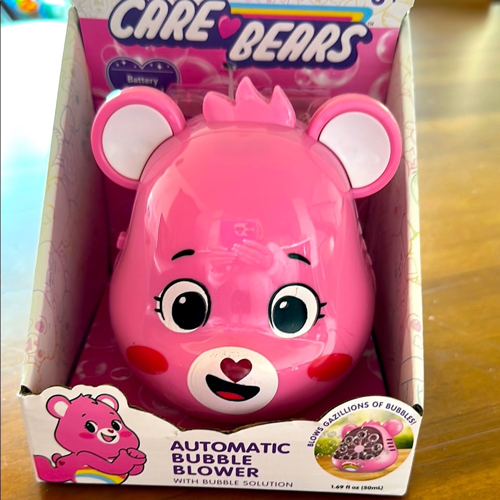 Care Bears Pink Automatic Bubble Blower